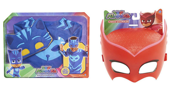 Disfraz y mascara PJ Masks